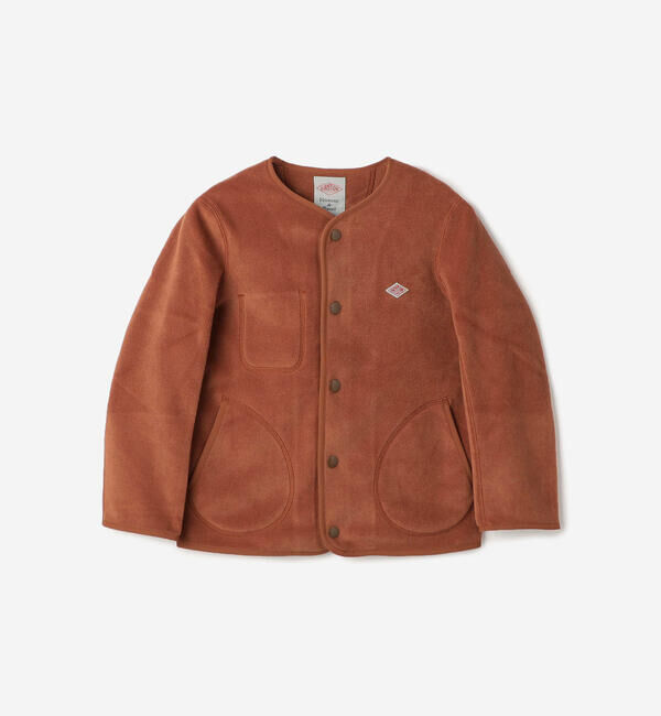 DANTON「DANTON | キッズ フリース カラーレスジャケット」|その他|