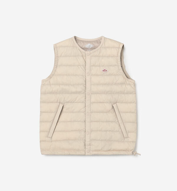  「DANTON | キッズ インナーダウンベスト」|その他|OFFWHITE