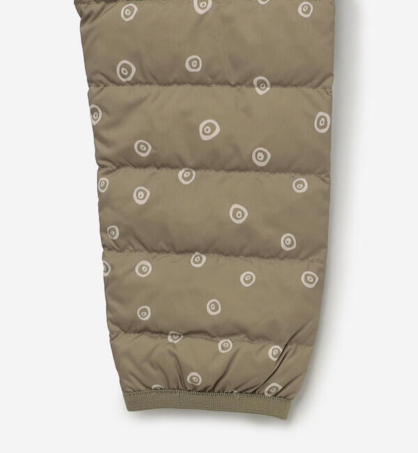 DANTON「DANTON | キッズ プリントPEタフタ クルーネック インナーダウンジャケット」|その他|