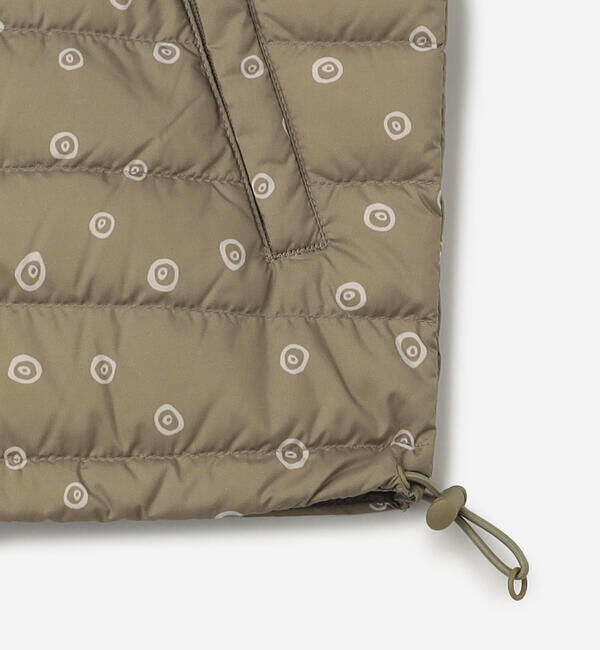 DANTON「DANTON | キッズ プリントPEタフタ クルーネック インナーダウンジャケット」|その他|