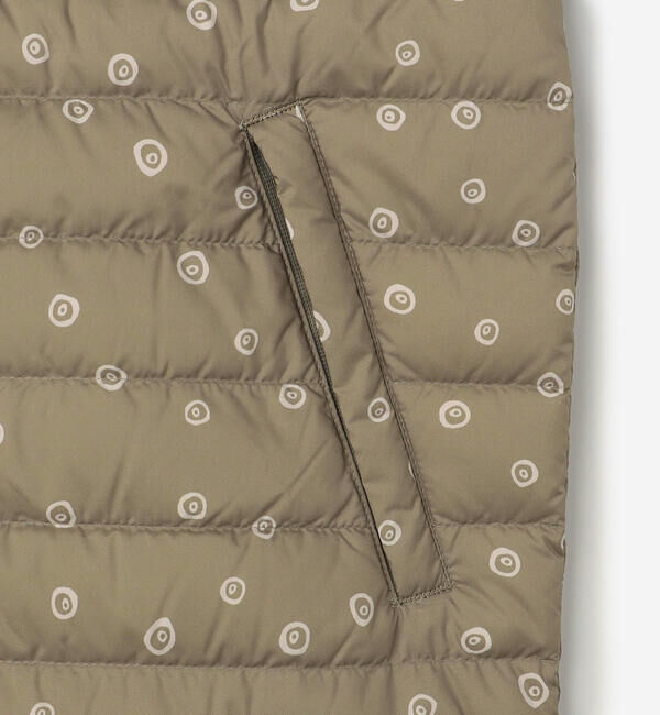 DANTON「DANTON | キッズ プリントPEタフタ クルーネック インナーダウンジャケット」|その他|