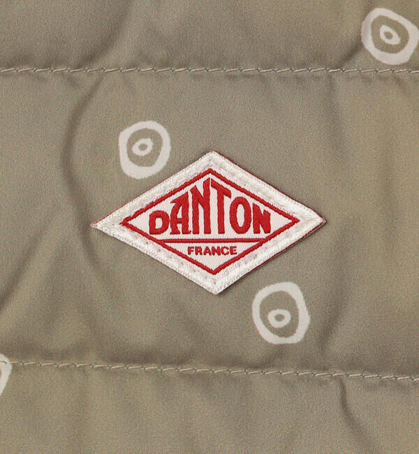 DANTON「DANTON | キッズ プリントPEタフタ クルーネック インナーダウンジャケット」|その他|