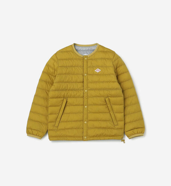 DANTON「DANTON | キッズ インナー ナイロンタフタ クルーネックダウンジャケット」|その他|