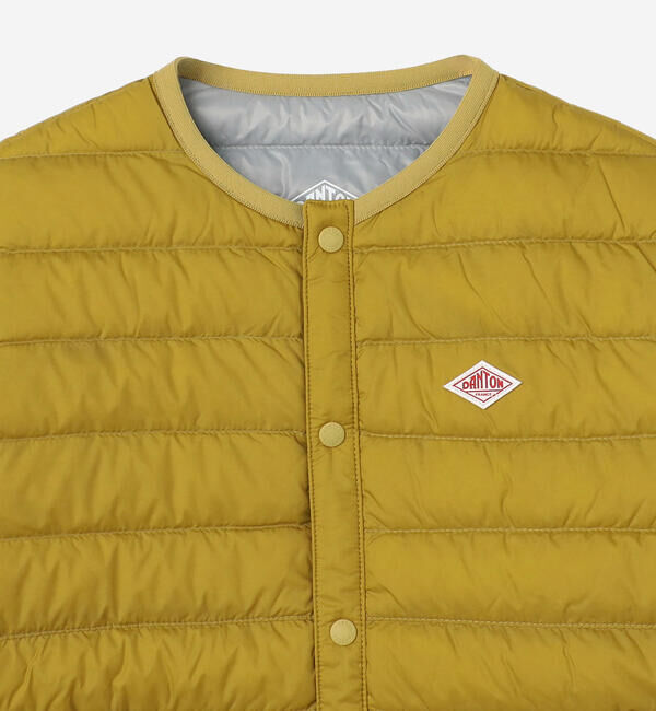 DANTON「DANTON | キッズ インナー ナイロンタフタ クルーネックダウンジャケット」|その他|