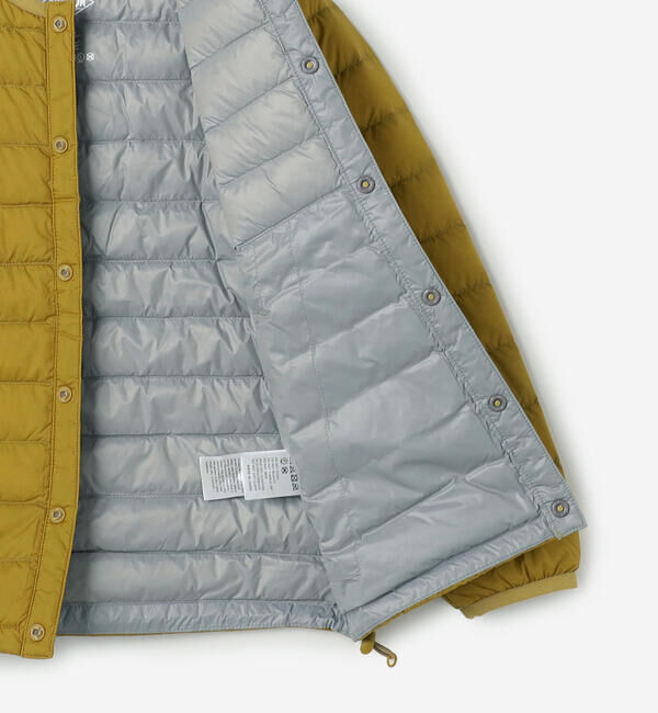 DANTON「DANTON | キッズ インナー ナイロンタフタ クルーネックダウンジャケット」|その他|