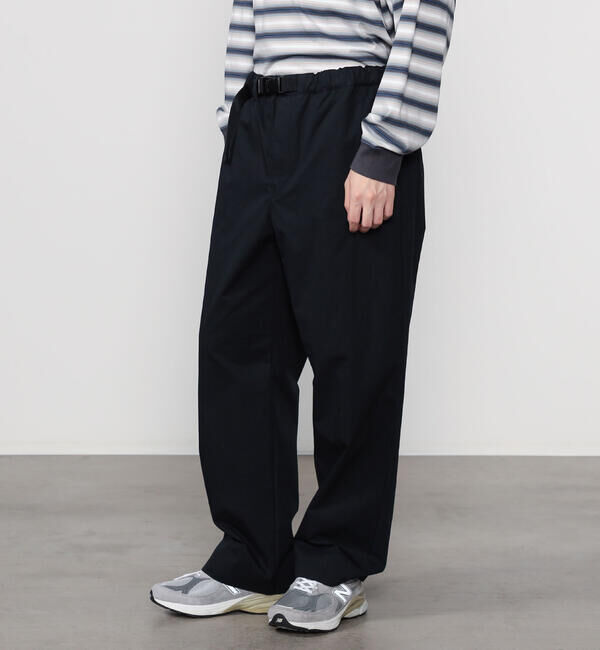 GYMPHLEX「Gymphlex | ツイルワッシャー イージーパンツ MEN」|チノ|