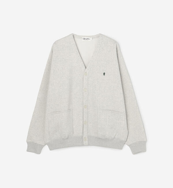 GYMPHLEX「Gymphlex | スウェット Vネックカーディガン MEN」|その他|GREY