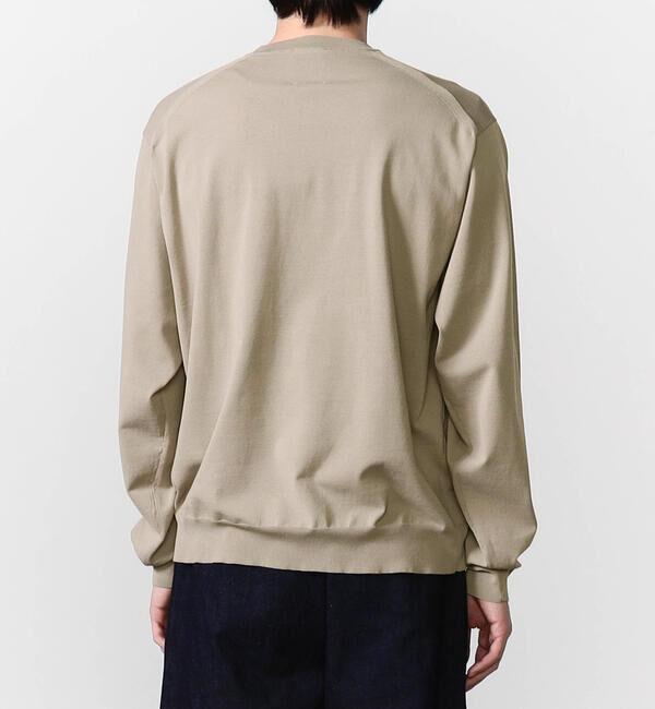 DANTON「DANTON | ジャージーニット クルーネックプルオーバー MEN」|ニット・セーター|