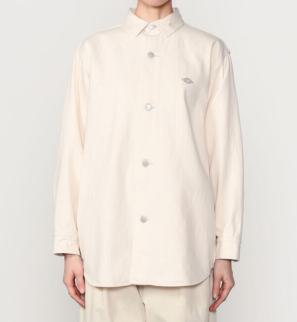 DANTON「DANTON | カツラギコットン ロングシャツジャケット WOMEN」|その他|