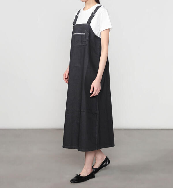 DANTON「DANTON | ドリル サロペットスカート WOMEN」|スカート|