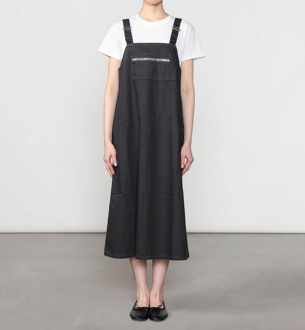 DANTON「DANTON | ドリル サロペットスカート WOMEN」|スカート|