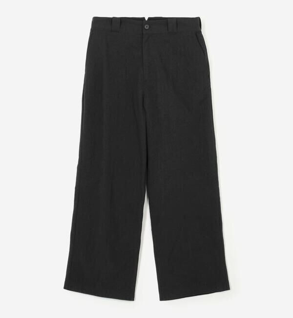 DANTON「DANTON | ナイロンタッサー ワイドパンツ MEN」|チノ|