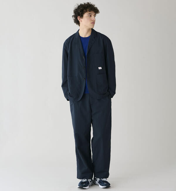 DANTON「DANTON | ナイロンタッサー ワイドパンツ MEN」|チノ|