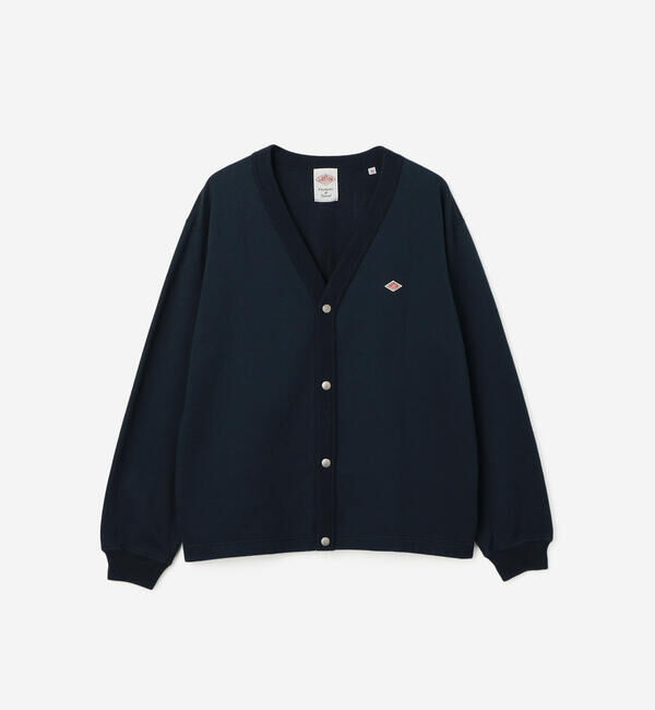 DANTON「DANTON | コットンテリー Vネックカーディガン MEN」|その他|NAVY