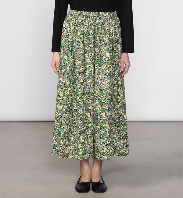 ORCIVAL「ORCIVAL | コットンポプリン プリントAラインスカート WOMEN」|スカート|