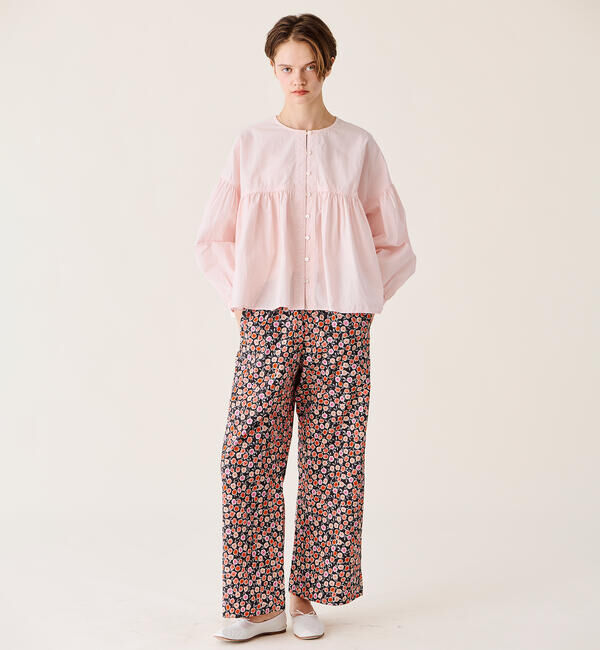 ORCIVAL「ORCIVAL | コットンポプリン プリントイージーパンツ WOMEN」|チノ|