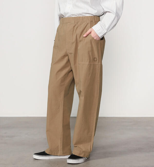 ORCIVAL「ORCIVAL | ガーメントダイ コットン セミワイドストレートパンツ MEN」|チノ|