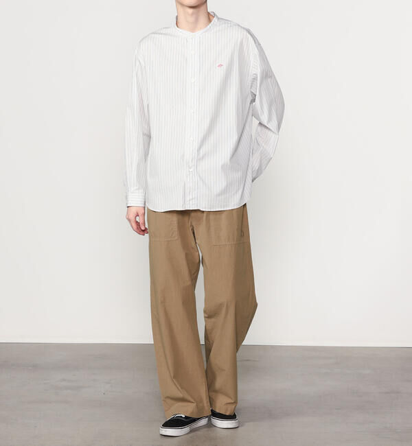 ORCIVAL「ORCIVAL | ガーメントダイ コットン セミワイドストレートパンツ MEN」|チノ|