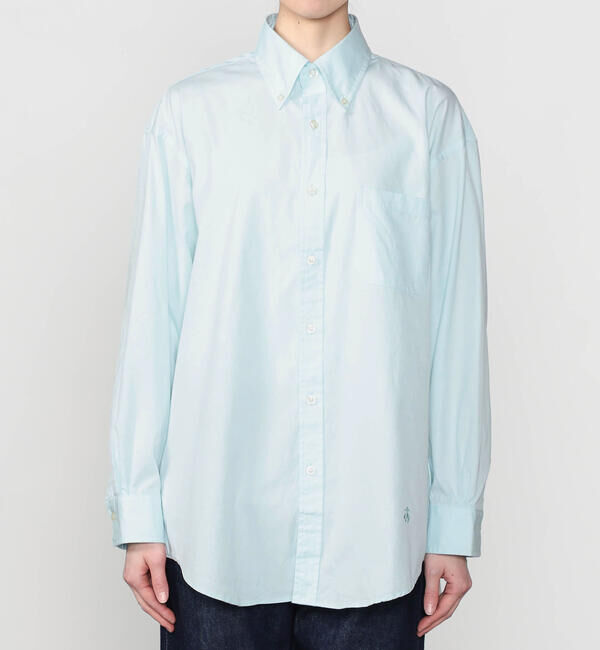  「Brooks Brothers |〈別注〉ピンポイントオックスフォード ポロカラーボタンダウンシャツ WOMEN」|シャツ・ブラウス|