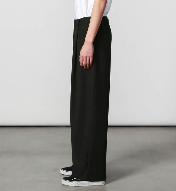 GYMPHLEX「Gymphlex | タック ワイドイージーパンツ MEN」|チノ|