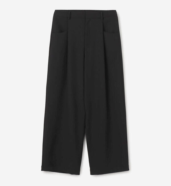 GYMPHLEX「Gymphlex | タック ワイドイージーパンツ MEN」|チノ|