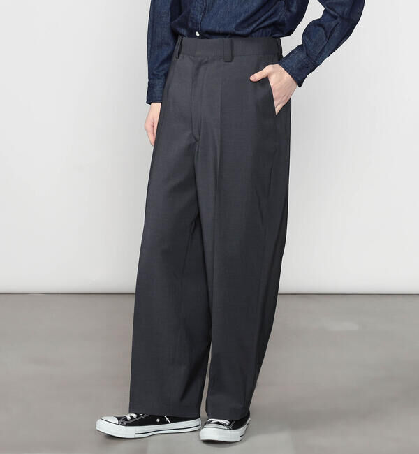 Morris & Sons「MORRIS & SONS | タックイージーパンツ MEN」|チノ|