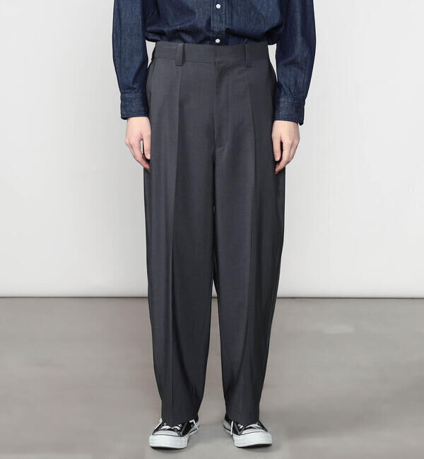 Morris & Sons「MORRIS & SONS | タックイージーパンツ MEN」|チノ|