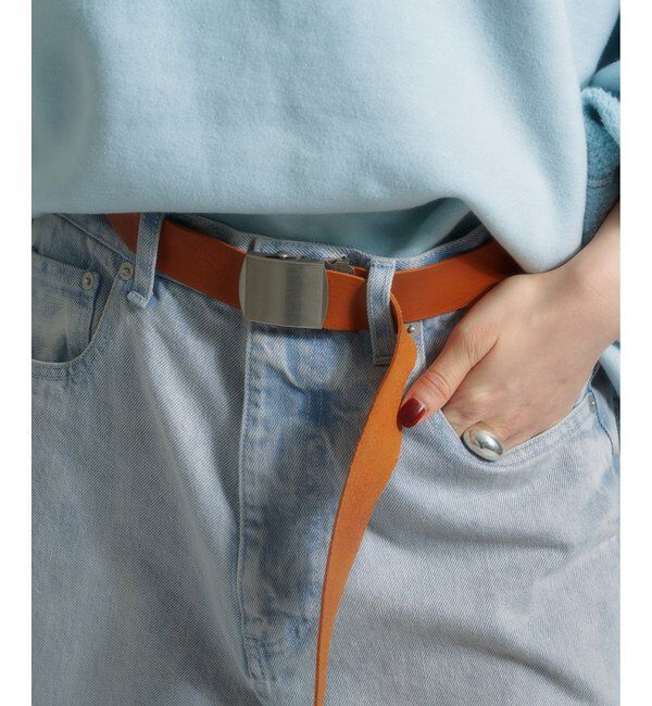 Hoaw.「【Hoaw.】レザーガチャベルト」|ベルト|