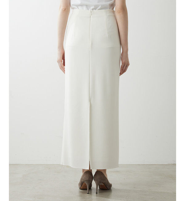  「ジャージーIラインロングスカート」|スカート|