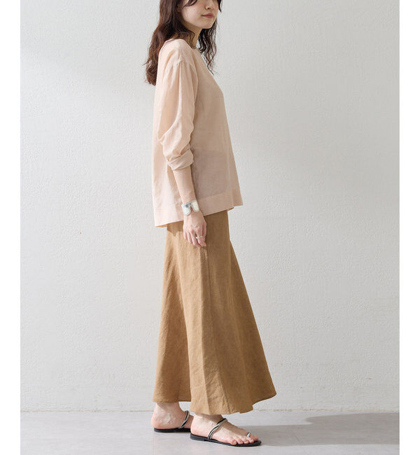  「ツイル顔料染めスカート」|スカート|