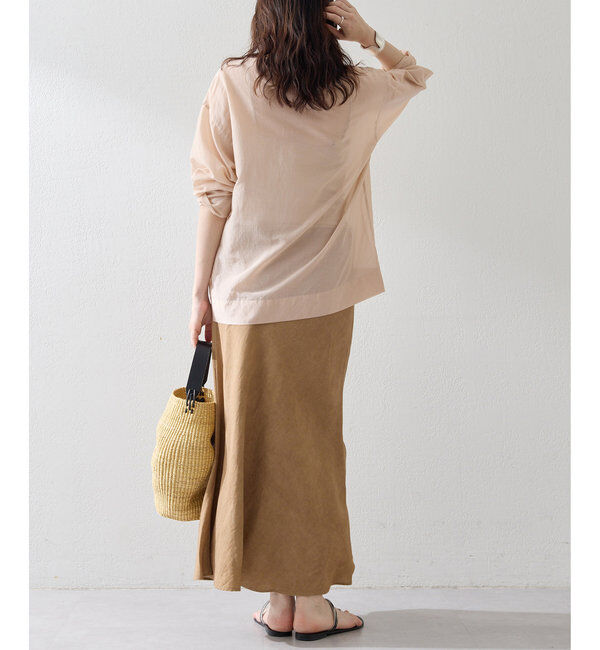  「ツイル顔料染めスカート」|スカート|