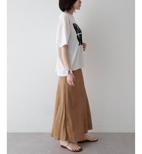  「ツイル顔料染めスカート」|スカート|