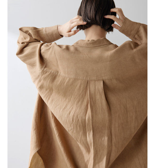  「ツイル顔料染めオーバーシャツ」|シャツ・ブラウス|