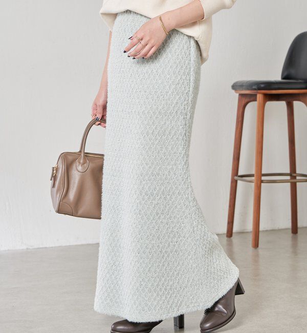  「シャギーマーメイドスカート」|スカート|