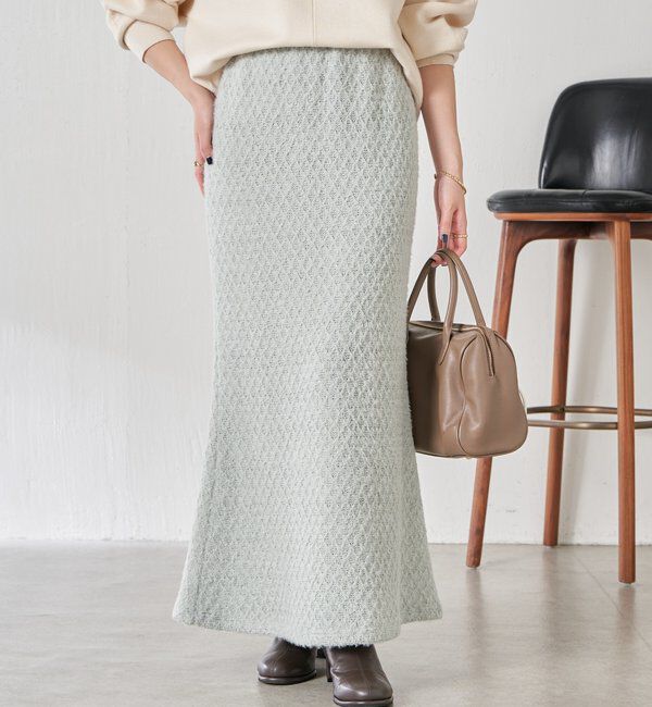  「シャギーマーメイドスカート」|スカート|