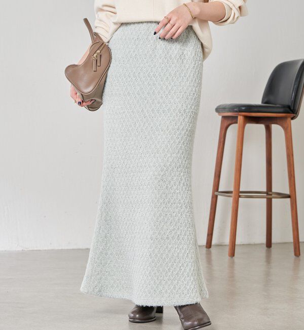  「シャギーマーメイドスカート」|スカート|