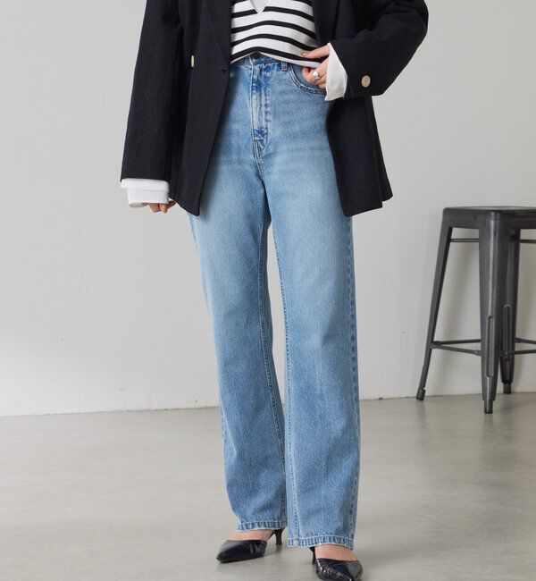  「Q.anosストレートデニム」|デニム|