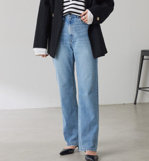  「Q.anosストレートデニム」|デニム|