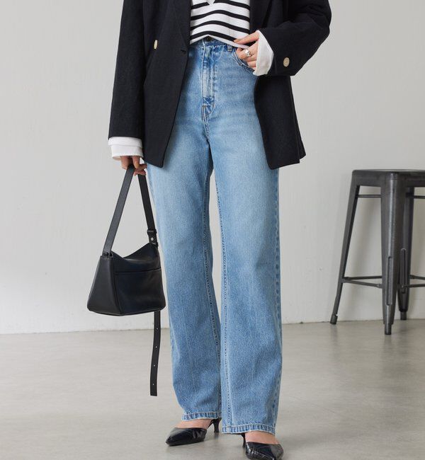  「Q.anosストレートデニム」|デニム|