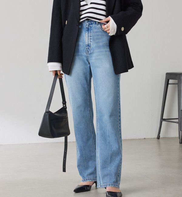  「Q.anosストレートデニム」|デニム|