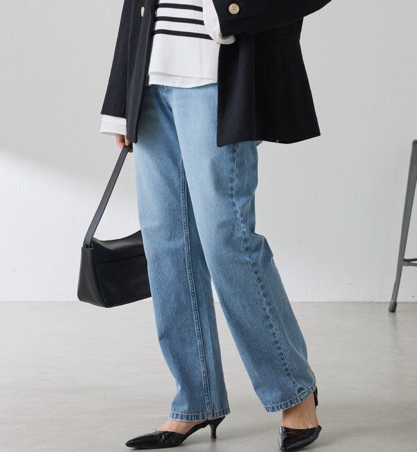  「Q.anosストレートデニム」|デニム|