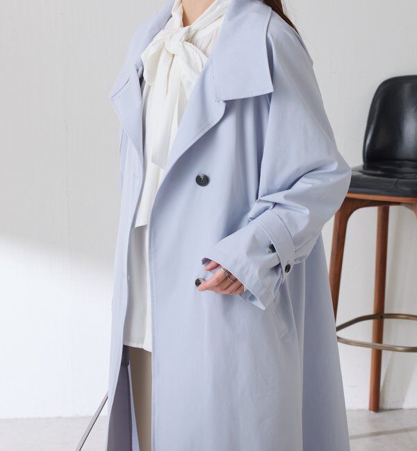  「【手洗いできる/撥水/軽量/ストレッチ】撥水スタンドネックコート」|その他|