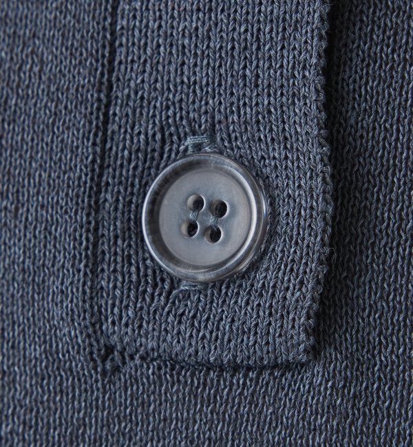  「シアーニットポロ」|ニット・セーター|