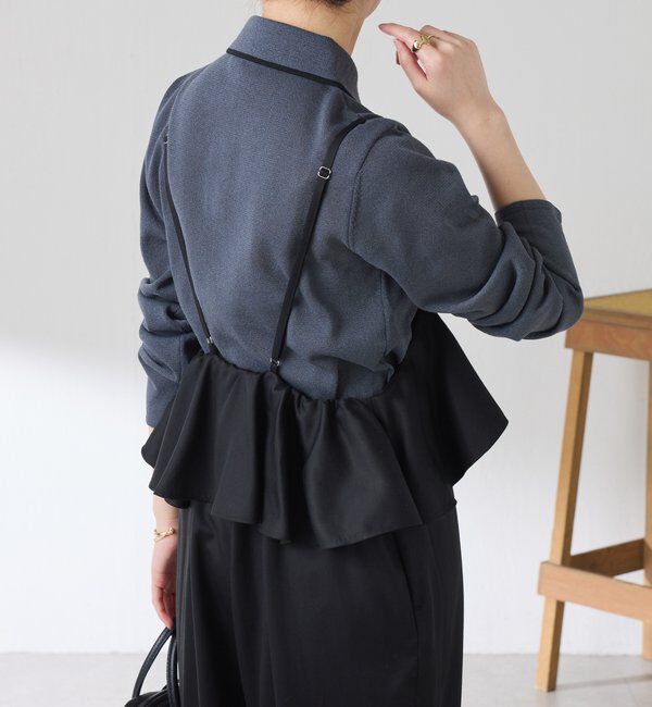  「シアーニットポロ」|ニット・セーター|