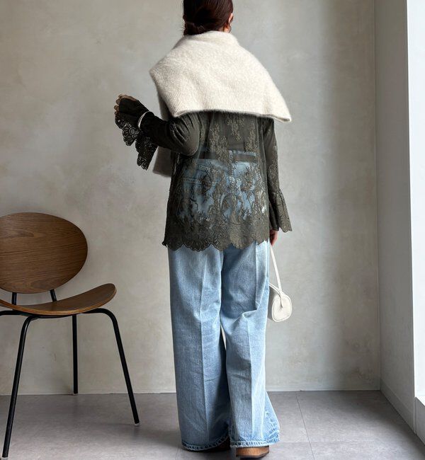  「レースフレアブラウス」|シャツ・ブラウス|