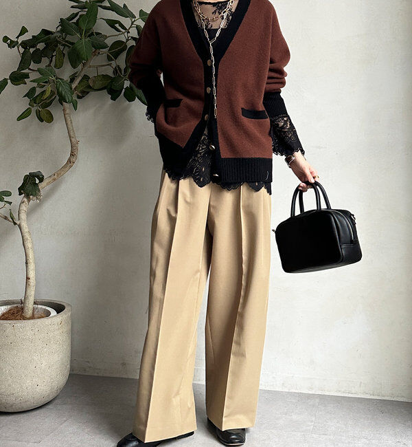  「レースフレアブラウス」|シャツ・ブラウス|