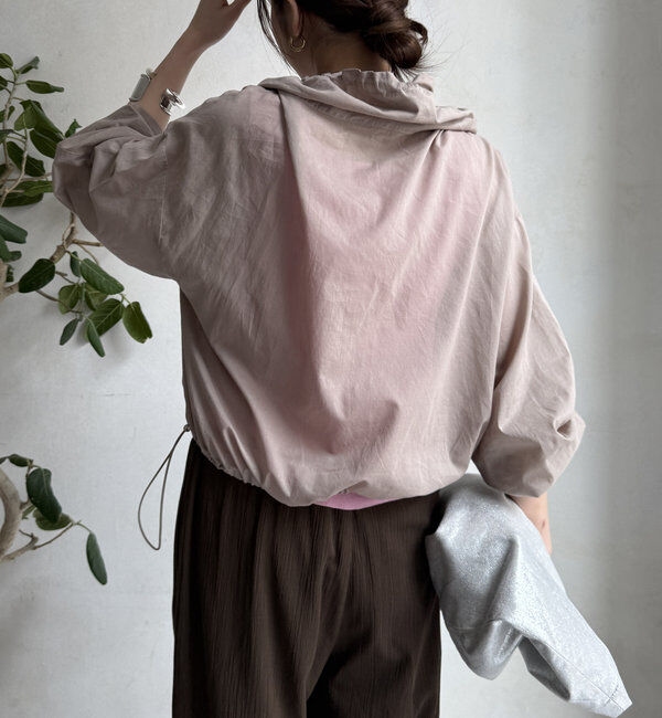  「【新色追加】綿ローンドロストブルゾン」|ブルゾン・スタジャン|