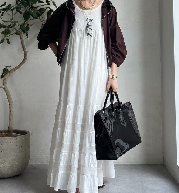  「【新色追加】綿ローンドロストブルゾン」|ブルゾン・スタジャン|