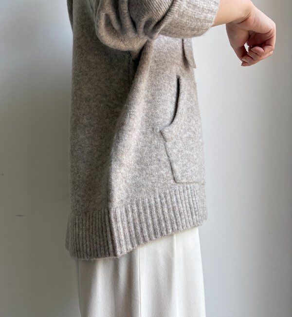  「ホイップヤーンジップフーディー」|カーディガン|