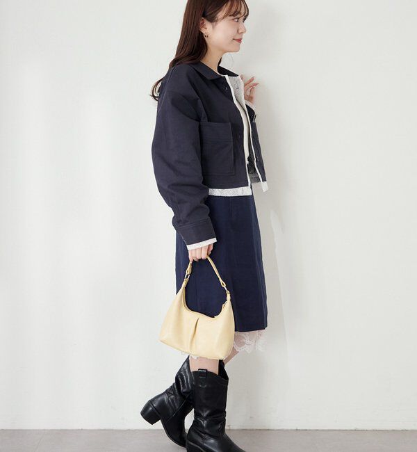  「【WEB先行/SETUP対応】レイヤードショートシャツジャケット」|その他|